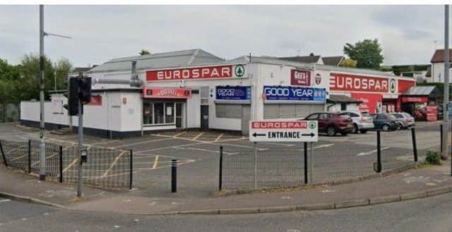 The Eurospar and other businesses on site will be demolished to make way for the new retail complex.