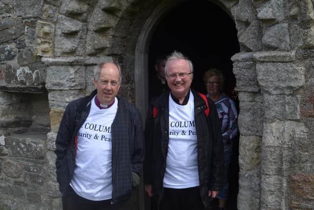 Bishop Good and Bishop McKeown retrace Saint Columbas footsteps on a pilgrimage to Iona in 2017