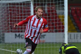 Striker Tim Nilsen departs Brandywell.