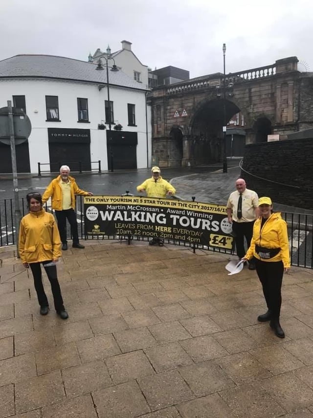 Local people encouraged to go on walking tours of the city - Derry Journal