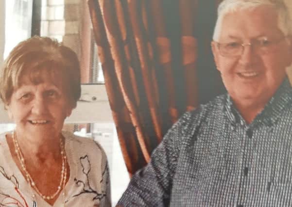 Ivan and Lily Gillespie pictured celebrating their Golden Wedding anniversary back in 2018.