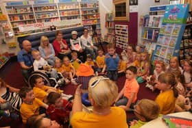 2015:  Children pictured at a Little Legends Reading Room at Eason's in Foyleside. DER2615MC095