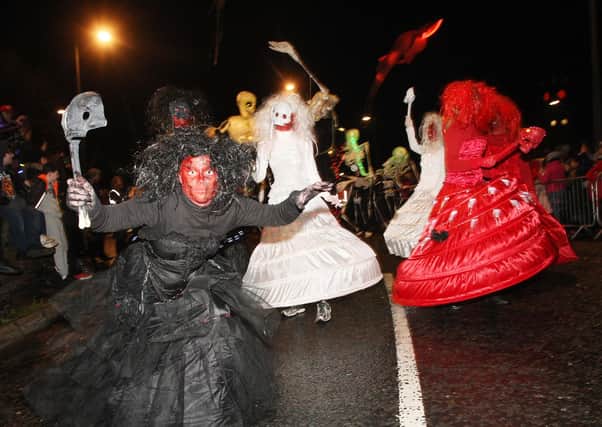 2018: Derry Halloween - Return of the Ancients' International Halloween Street Carnival Parade   Photo by Lorcan Doherty