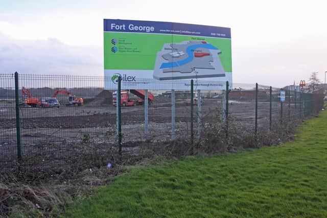 The Fort George site was handed back for the benefit of local people almost two decades ago.