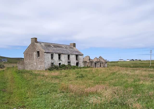 Corncrake landscape, Malin Head, County Donegal.