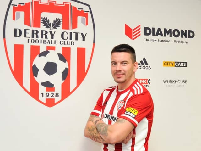 New Derry City signing Adam Hammill is relishing the chance to link up with City boss, Declan Devine again.