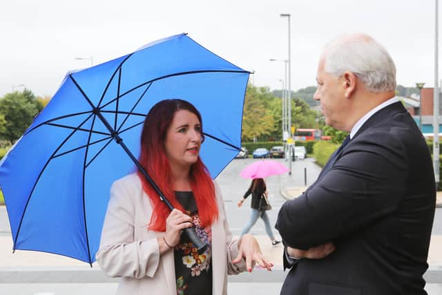 Louise Haigh chats to John Kelpie.