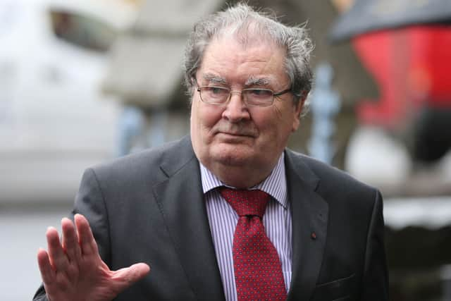 The late John Hume.