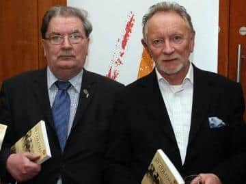 The late John Hume with Phil Coulter.