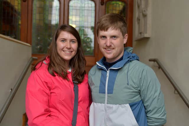 Lynn Culhane, from Clare and James Blackwell from Limerick.  DER2032GS - 009