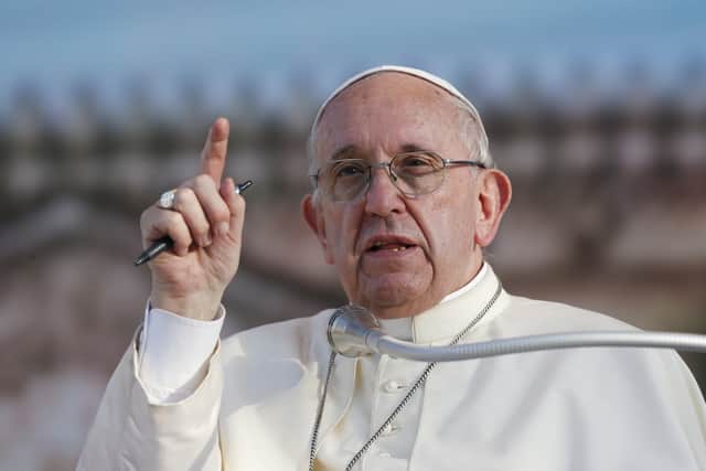 Pope Francis.