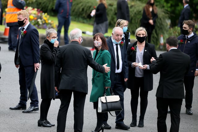 The Funeral for John Hume at St Eugene's Cathedral