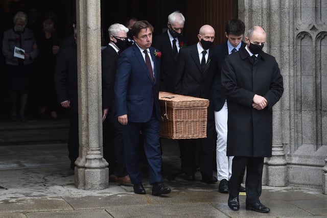 The Funeral for John Hume at St Eugene's Cathedral