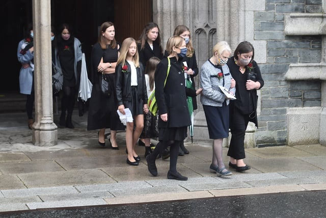 The Funeral for John Hume at St Eugene's Cathedral