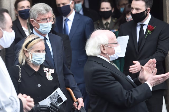 The Funeral for John Hume at St Eugene's Cathedral