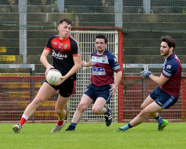 Odhran McKane was in superb form for Sean Dolan's against Ballerin in the Junior Championship.