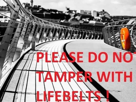 Foyle Search and Rescue issue appeal after lifebelts are thrown in the Foyle.