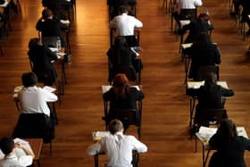 Traditional GCSE exams were cancelled after schools were forced to close in March.