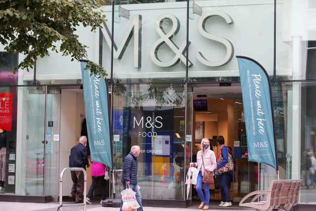 Press Eye - Belfast - Northern Ireland - 18th August 2020

Around 7,000 jobs are being axed at retail giant Marks & Spencer as part of a further shake-up of its stores and management in the face of the coronavirus crisis