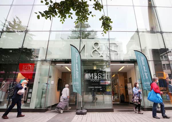 0

Around 7,000 jobs are being axed at retail giant Marks & Spencer as part of a further shake-up of its stores and management in the face of the coronavirus crisis.

 

Picture by Jonathan Porter/PressEye