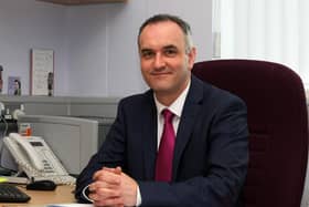 Michael Allen, Principal of Lisneal College. DER1815MC059