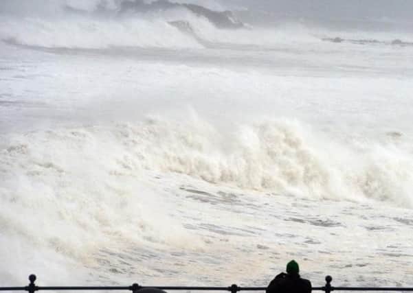 Sea surges are forecast along the coast.
