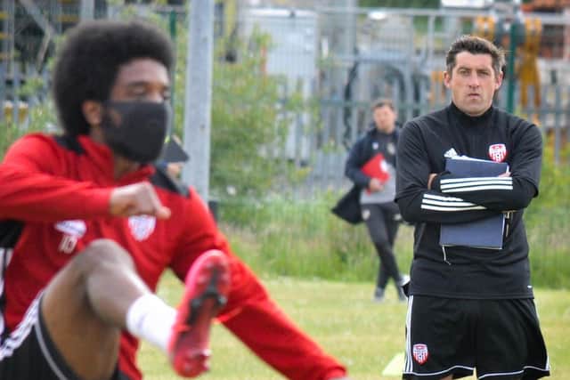Derry City boss, Declan Devine could face a logistical nightmare ahead of next week's Europa League tie.