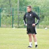 Derry City boss, Declan Devine says restrictions are 'out of our hands'.
