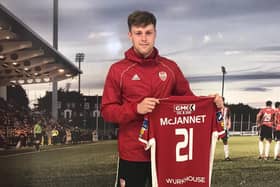 Defender Cameron McJannett signs short term Derry City deal