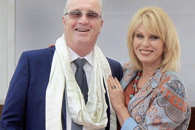 Richard and Joanna Lumley.