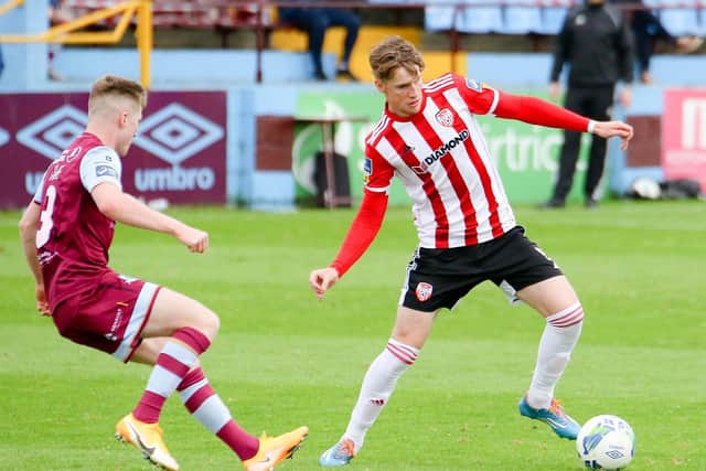 Stephen Mallon came off the bench against Drogheda United at United Park in the FAI Cup on Saturday.