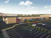 An artist’s impression of the new school. Samuel Stevenson and Sons