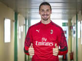 Ac Milan's Zlatan Ibrahimovic.