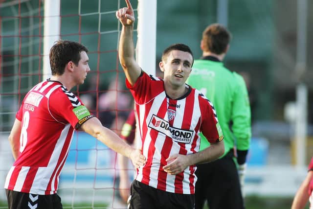 Former Derry City left-back Danny Lafferty was disappointed Shamrock Rovers aren't playing at the world famous San Siro stadium.