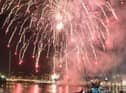 The annual Halloween Carnival reached a dramatic conclusion on Thursday night as the annual Carnival Parade and Fireworks display took place along the banks of the River Foyle which drew an audience of tens of thousands. Picture Martin McKeown. 31.10.19