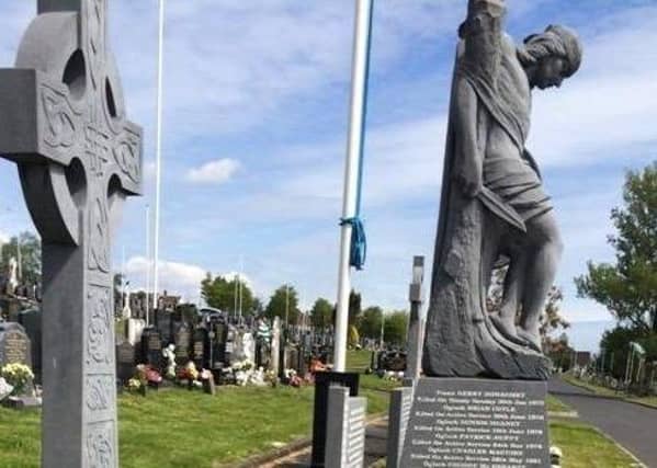 The Republican plot in the City Cemetery is one of the locations being looked at for the protests.