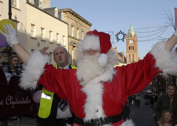 There will be no Santa arrival at Derry's Richmond Centre this year.