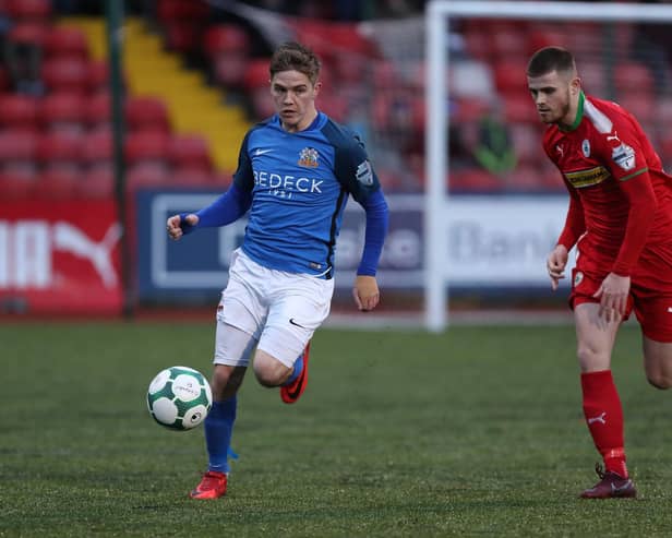 Former Glenavon winger Joshua Daniels is looking forward to facing his good friend Ronan Curtis.