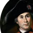 A 1781 painting of John Paul Jones by Charles Willson Peale