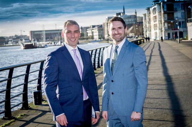 Ian Cullen and Denis Finnegan, Directors at Grofuse, the Derry-based digital growth agency which created the Mercury Order online platform.