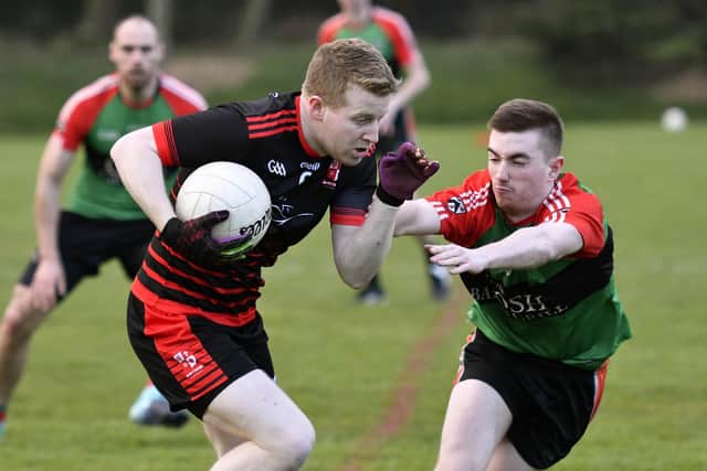 Magilligan's Eoin Canning.