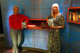 First celebrity author into the Between the Covers book club is comedian Sara Pascoe pictured with host Sara Cox