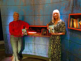First celebrity author into the Between the Covers book club is comedian Sara Pascoe pictured with host Sara Cox