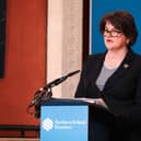 First Minister, Arlene Foster.