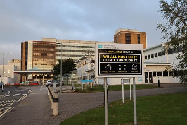 Altnagelvin Area Hospital in Derry.