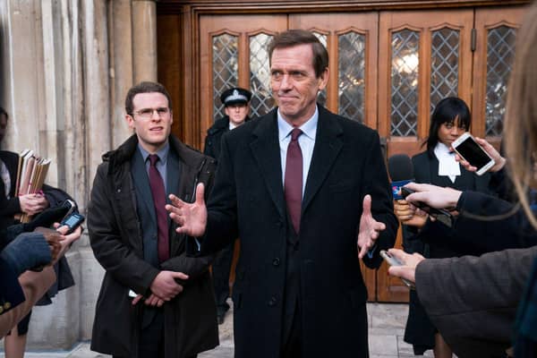 Hugh Laurie takes the lead role in Roadkill