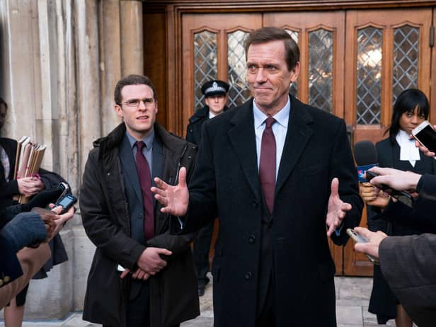 Hugh Laurie takes the lead role in Roadkill