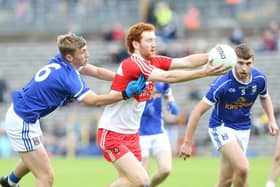 Conor Glass pictured in the 2015 Ulster Minor final.
