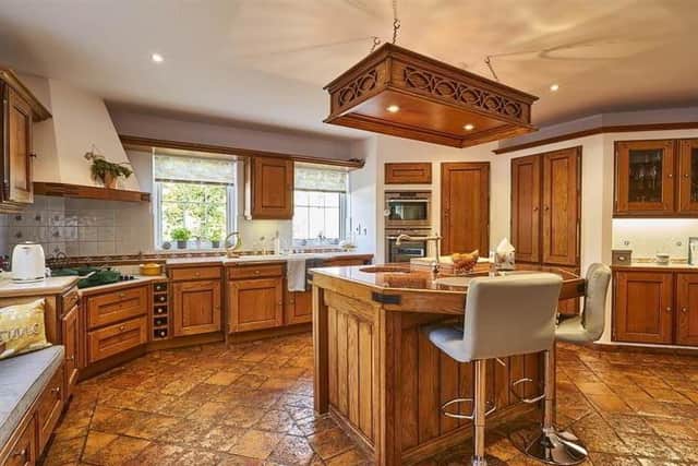 The property has a modern fitted kitchen