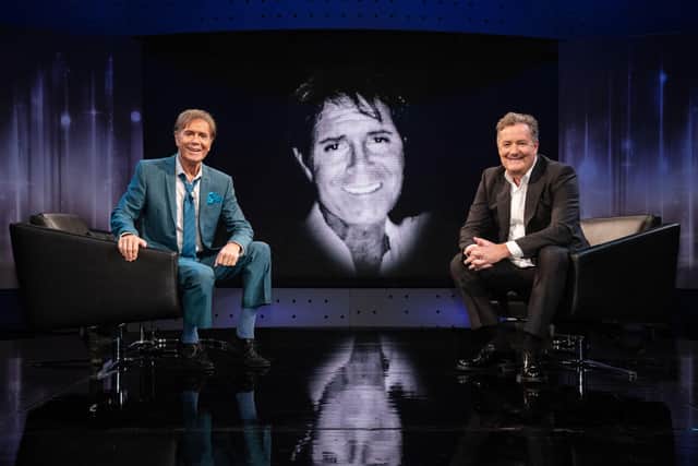 Piers Morgan can’t wait to chat to Sir Cliff Richard